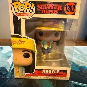 Funko Pop Stranger Things Argyle with Yellow Hat